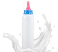 Goat Nursing Bottle - 500ml Livestock Feeder, Ergonomic Water Nipple Container For Young Animals, Versatile Nursing System For Goat Kids, Doelings And Dwarf Cows, Farm Accessory, Essential Supplies Fo