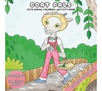 Goat Pals: Cute Animal Coloring + Activity Book