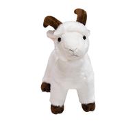 Goat Stuffed Animal - 11.8 Inch Kawaii Plush Pillow, Soft Short Plush Fabric, Cute Cartoon Doll, Decorative, PP Cotton Filling | Adorable Plushs Toy For Kids Bedroom Couch Living Room