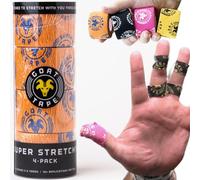 Goat Tape Cinta para el pulgar súper elástica, cinta de agarre de gancho para levantamiento de pesas y cinta WOD para entrenamiento cruzado, cinta de entrenamiento de gimnasio, envoltura de dedos