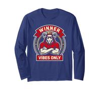 Goat Winner Vibes Only Spirit Week My Game Day Let's Go Team Manga Larga