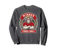 Goat Winner Vibes Only Spirit Week My Game Day Let's Go Team Sudadera