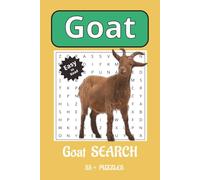 Goat Word Search Puzzle: Easy To Read Best For Adults And Teens
