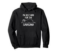 Goat Yoga Savasana Divertido Descanso Goat Yoga Humor Yogi Sudadera con Capucha