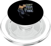 Goat Yoga Sí, es una Cosa Divertida Yoga PopSockets PopGrip para MagSafe