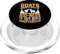 Goats Adding A Touch of Kidness To Your World Since Forever PopSockets PopGrip para MagSafe