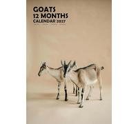 Goats - Calendario de pared 2027, A3, encuadernado con alambre, a todo color, planificador mensual (MPRA)