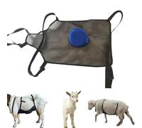 Goats Skirt Apron, Anti Mating Skirt Goat Apron, Livestock Clothing with Adjustable Strap, Anti Breeding Sheep Animal Skirts for Goats Sheep, Prevent Unwanted Breeding, Animal Supplies (Blue)