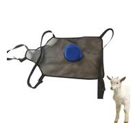 Goats Skirt Apron, Goat Anti Breeding Apron, Breeding Control Goats Skirt - Animal Supplies, Livestock Clothing with Adjustable Strap (Blue)