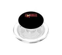 Gobble Funny Pavo Peregrino Día de Acción de Gracias Otoño Otoño PopSockets PopGrip para MagSafe