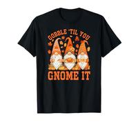 Gobble ‘hasta Que lo GNOME lo GNOME, Acción de Gracias Camiseta