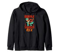 Gobble Saurus-Rex Turkey Dinosaur Thanksgiving Thankful Sudadera con Capucha