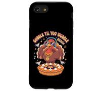 Gobble Til You Wobble Remix Acción de Gracias Turquía DJ Música Carcasa para iPhone SE (2020) / 7/8