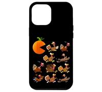 Gobble Til You Wobble Thanksgiving Pumpkin Game Eats Turkeys Carcasa para iPhone 12 Pro MAX