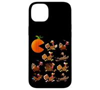 Gobble Til You Wobble Thanksgiving Pumpkin Game Eats Turkeys Carcasa para iPhone 14 Plus