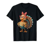 Gobble Turkey Day Happy Thanksgiving for Toddlers Girls Kids Camiseta