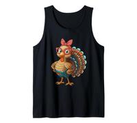 Gobble Turkey Day Happy Thanksgiving for Toddlers Girls Kids Camiseta sin Mangas