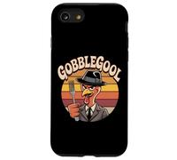 Gobblegool Mafia Turquía Acción de Gracias Retro Italiano Divertido Carcasa para iPhone SE (2020) / 7/8