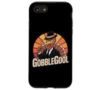 GobbleGool Mafia Turquía Retro Italiano Acción de Gracias Divertido Carcasa para iPhone SE (2020) / 7/8