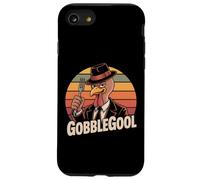 Gobblegool Mafia Turquía Retro Italiano Acción de Gracias Divertido Carcasa para iPhone SE (2020) / 7/8