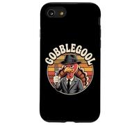Gobblegool Mafia Turquía Retro Italiano Acción de Gracias Divertido Carcasa para iPhone SE (2020) / 7/8