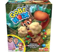 Gobe Noix - Juegos de Velocidad de Sociedad Divertidos para niños - A Partir de 4 años - Ayuda a la Ardilla a Recoger avellanas - Juega en Familia o Entre Amigos - 2 a 4 Jugadores