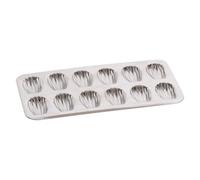 Gobel Molde para 12 magdalenas hojalata reciclable 39,5×20×1,7 cm Ø8 cm Hecho en Francia