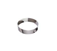 GOBEL - Anillo de acero inoxidable para mousse Ø 26 cm - Anillo de acero inoxidable para pastelería - Altura 4,5 cm - Desmoldeo rápido y fácil - Calidad superior - Fabricado en Francia