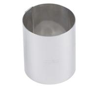 GOBEL - Anillo Acero Inoxidable Ø 12 cm - Anillo Vacherin Acero Inoxidable - Altura 6 cm - Desmoldeo Rápido y Perfecto - Calidad Superior - Made in France