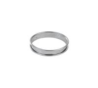 GOBEL - Anillo de acero inoxidable Ø 16 cm - Anillo de pastelería con bordes enrollados - Altura 2,7 cm - Desmoldeo rápido y perfecto - Calidad superior - Fabricado en Francia