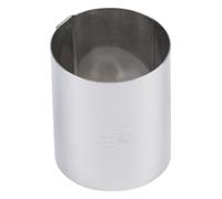Gobel - Anillo de Acero Inoxidable para pastelería Ø 14 cm - Anillo Vacherin de Acero Inoxidable - Altura 6 cm - Desmoldeo rápido y fácil Fabricado en Francia