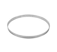 Gobel - Anillo para Tartas de Acero Inoxidable Ø 30 cm - Anillo para Tartas con Bordes enrollados - Altura 2,7 cm - Desmoldeo rápido Fabricado en Francia