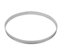 Gobel - Anillo para Tartas de Acero Inoxidable Ø 32 cm - Anillo para Tartas con Bordes enrollados - Altura 2,7 cm - Desmoldeo rápido Made in France