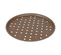 Gobel - Bandeja para Pizza Perforada de Acero con Revestimiento Antiadherente de Doble Capa - con Patas - Cocción Homogénea - Ø30 cm - Fabricada en Francia