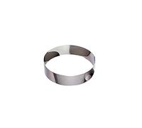 Gobel - Cercle à Mousse en INOX Ø 12 cm - Anillo de repostería de Acero Inoxidable - Altura 4,5 cm - Desmolde rápido Made in France