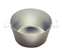 Gobel France Tinned Steel Paderno World Cuisine Charlotte Mold Gray