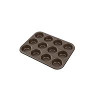 Gobel - Molde 12 muffins - Acero recubierto antiadherente