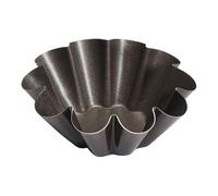 GOBEL - Molde brioche fondo plano - antiadherente - 10 costillas - Ø75/40 mm - h30 mm - Made in France
