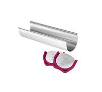Gobel Molde para Troncos de Navidad, Acero Inoxidable, Gris, 30 cm
