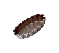 GOBEL - Pequeños moldes para horno - Ovalados estriados antiadherentes - Made in France