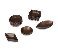 Gobel Petit Fours Moldes Juego 30-5 Estilos - Antiadherente Canapés / Mini