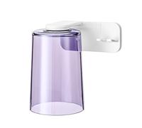 Gobelet À Bain De Bouche Avec Support Mural Magnétique | Taza Inversée Sans Perçage 350 ml | Organizador De Salle De Bain Et Porte-Brosse À Dents | Pour Maison, Douche, Hôtel, Bureau, Camping Car, Fa