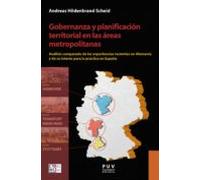 Gobernanza Y Planificación Territorial En Las Áreas Metropolitanas (eb