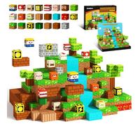 GobiDex Bloques Construccion Niños, Construcción de Bloques Magnéticos Mundo, Leñador Aventura para Niños y Niñas, Juguetes Magnéticos para Niños Regalos, Juego para 3-6, 4-8, 5-10, 2024 Nuevo