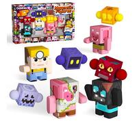 GobiDex Colección de 8 Figuras Magnéticas Personajes Junto a Animales Articulados Compatibles con Bloques Magnéticos MagWonder Juguete Educativo para Actividad de Imaginación para Niños Desde 3 Años