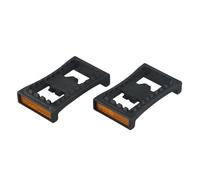 GOBIWM SM-PD22 - Par de adaptadores de pedal para pedales planos Shimano SPD, compatible con pedales sin clip PD-M520 PD-M540 PD-M780 M8000