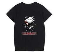 Goblin Slayer Camiseta de Anime Onna Shinkan Manga Corta Top Goblin Slayer Moda Camiseta Ushikai Musume Blusa de Cuello Redondo