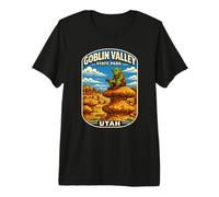 Goblin Valley State Park Utah Desierto Hoodoo Rock Camiseta Premium