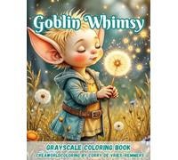 Goblin Whimsy: Cute Goblins, Cozy Village Life & Magical Moments to Color