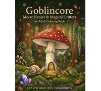 Goblincore: Messy Nature & Magical Critters - An Adult Coloring Book: 50 Cozy Goblincore Illustrations of Enchanted Forest Treasures, Curious ... Wonders for Relaxation and Stress Relief